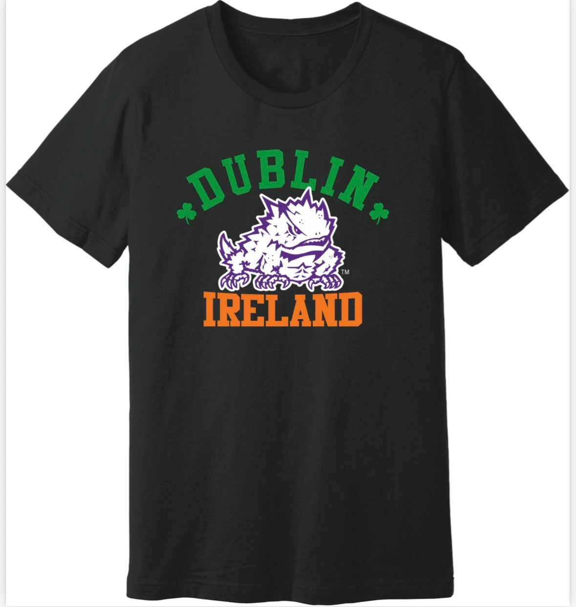 TCU Dublin Ireland Superfrog T-Shirt