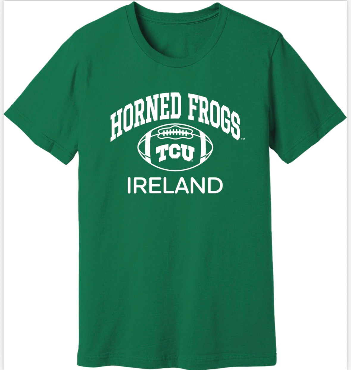 TCU Horned Frogs Ireland Football T-Shirt