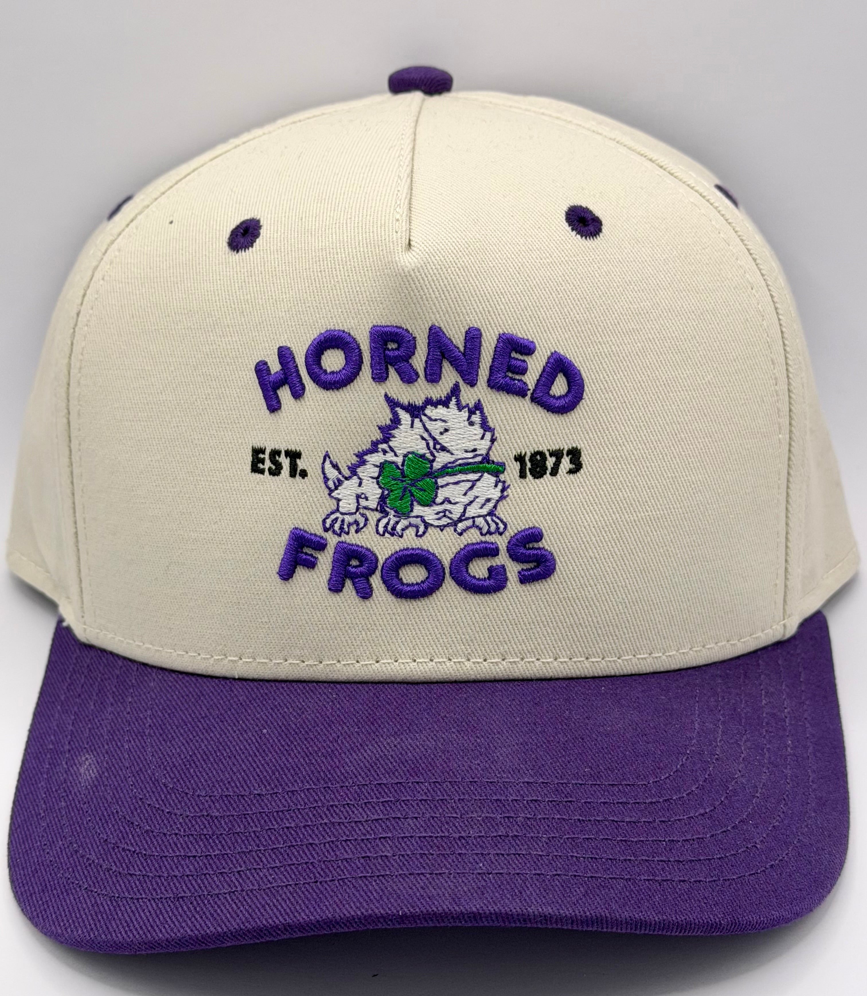 Horned Frog Shamrock Trucker Hat