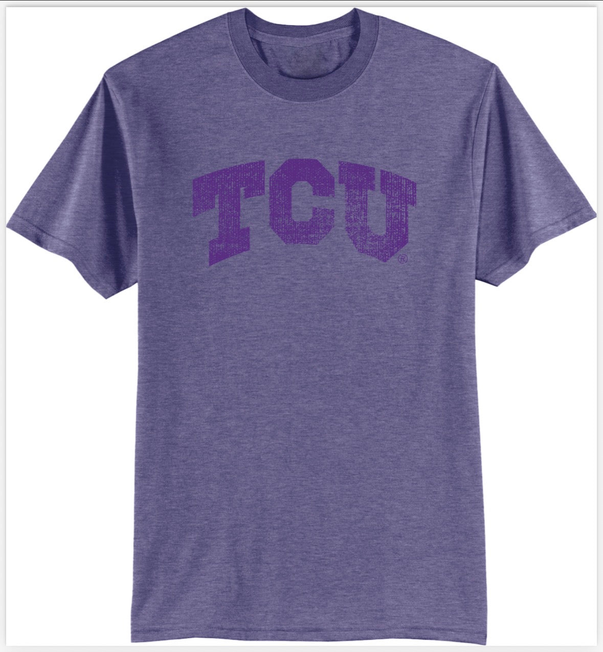 TCU Distressed Arch T-Shirt