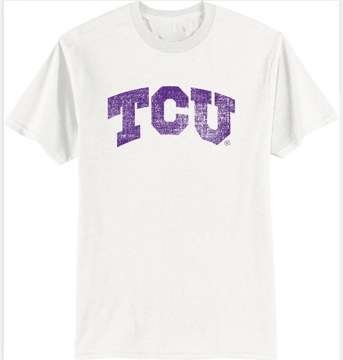TCU Distressed Arch T-Shirt